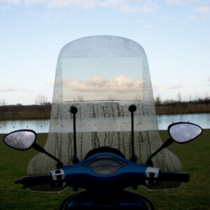 Scooter Windshield Anti Rain / Fog / Dust Sticker